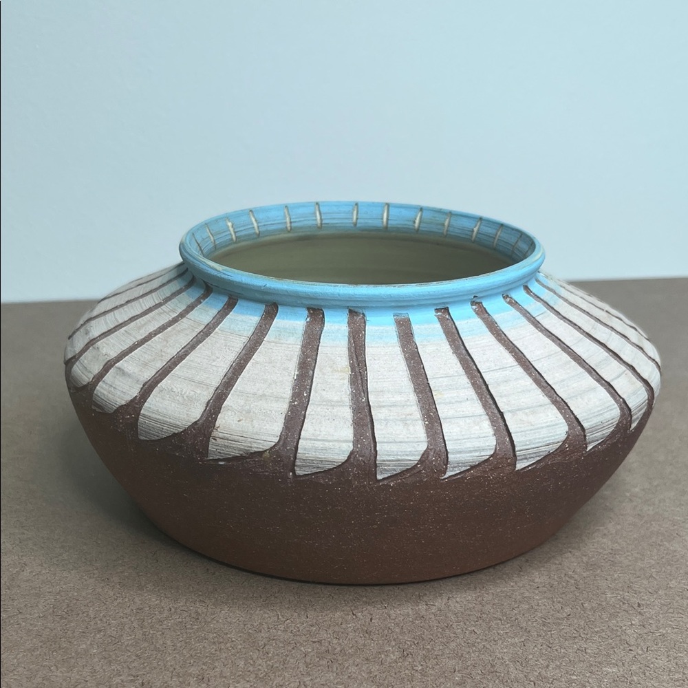 Pottery Seed Bowl Earth Spirit 1998